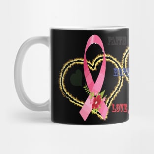 Breast Cancer, Pink Ribbon Mug